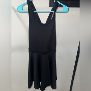 Forever 21 Black Backless Dress